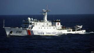 中國海警船