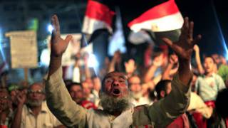 متظاهر مؤيد لمرسي