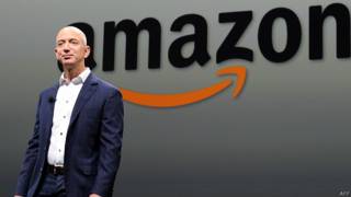 Jeff Bezos, presidente de Amazon