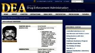 Cartel de la DEA para buscar a Rafael Caro Quintero