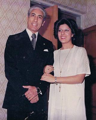 بهدخت و پدرش علی نشاط