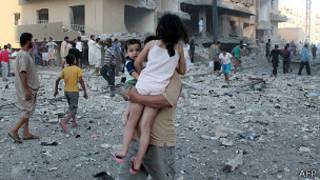 Bé gái Syria