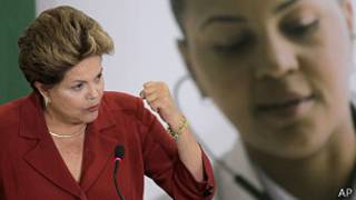 Dilma Rousseff, presidenta de Brasil