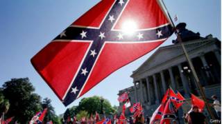 Bandeira dos Estados Confederados | Foto: Getty