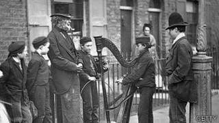 Foto histórica das ruas de Londres. Foto: Getty Images