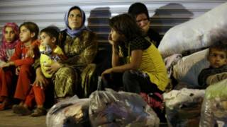 Wasu 'yan gudun hijirar Syria
