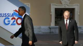 Obama y Putin