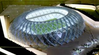 Igishushanyo mbonera cya sitade izubakwa muri Qatar