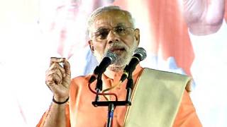 रेवाड़ी में मोदी की रैली
