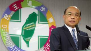 台湾民进党主席苏贞昌