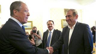 جمیل و لاوروف وزیر خارجه روسیه