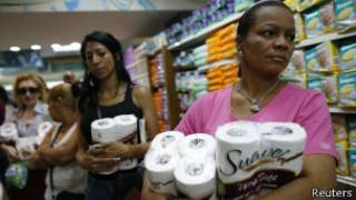 toilet paper shortages in Venezuela