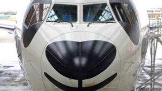 英航熊貓班機