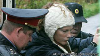 затримана у Росії активістка Greenpeace