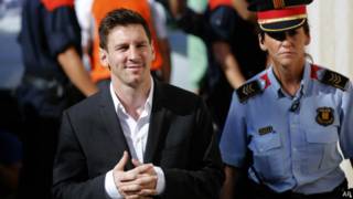Jogador Lionel Messi