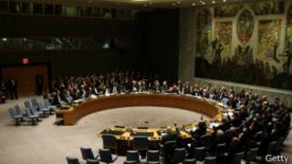 Baraza la Usalama la Umoja wa Mataifa likipiga kura kuhusu Syria