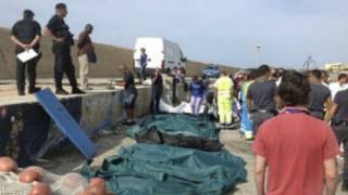 Hatsarin jirgin ruwa tsibirin Lampedusa kasar italiya