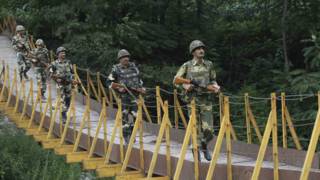 नियंत्रण रेखा पर भारतीय सेना