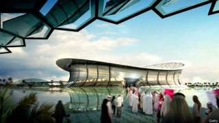 صورة تخيلية لاستاد لوسيل