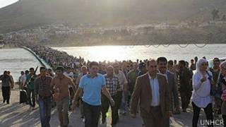 Refugiados sirios (archivo)
