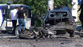 Взрыв в Махачкале