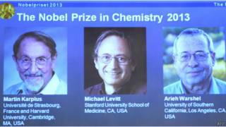 Martin Karplus, Michael Levitt, dan Arieh Warshel