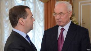 Николай Азаров прибыл в Москву на заседание Высшего Евразийского экономического совета