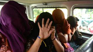 trafficking human