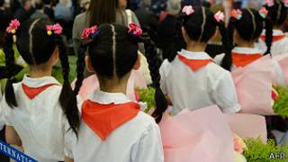 中国小学女生(资料图片)