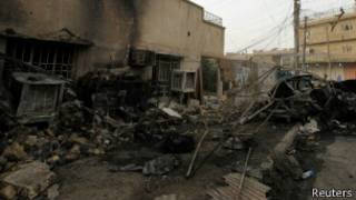 Ahatewe igisasu i Baghdad mu ndwi iheze