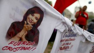 Camiseta de apoyo a Cristina Fernádez