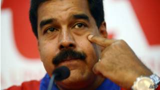 Nicolás Maduro, presidente da Venezuela. Foto: AFP