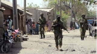 Abasirikare ba Nigeria mu gikorwa cyo kurwanya intagondwa z'abayislamu
