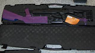Armas decomisadas en JFK, Nueva York