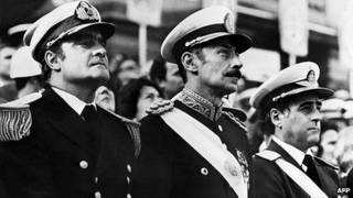 Junta militar argentina