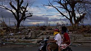 Birnin Tacloban ne mahaukaciyar guguwar tafi barnatawa.