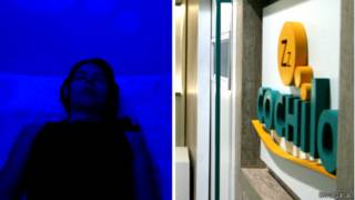 Cabine e fachada da empresa Cochilo (Divulgação)