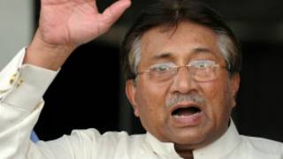 Former president Musharraf faces a charge of treason