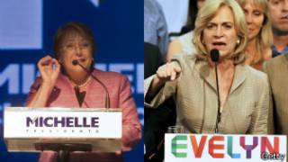 Bachelet y Matthei