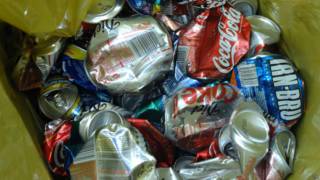 Latas de alumínio (PA)