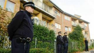 Local onde vivia o casal em Londres (PA)