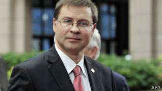 Valdis Dombrovskis, ex primer ministro letón