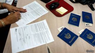 Pasaportes cubanos