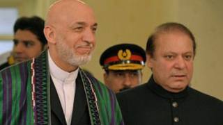 کرزی او نواز شریف