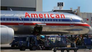 Un avión de American Airlines