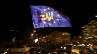 Акция протеста на Михайловской площади в Киеве