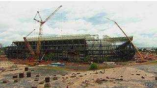 Estadio en Brasil
