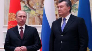 Путин и Янукович