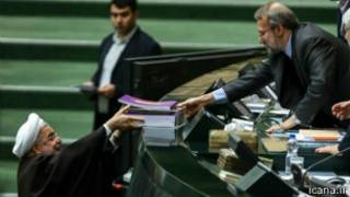 علی لاریجانی - حسن روحانی