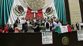Protesta de diputados